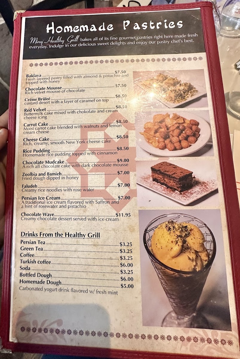 Miraj Healthy Grill Menu - Image 1