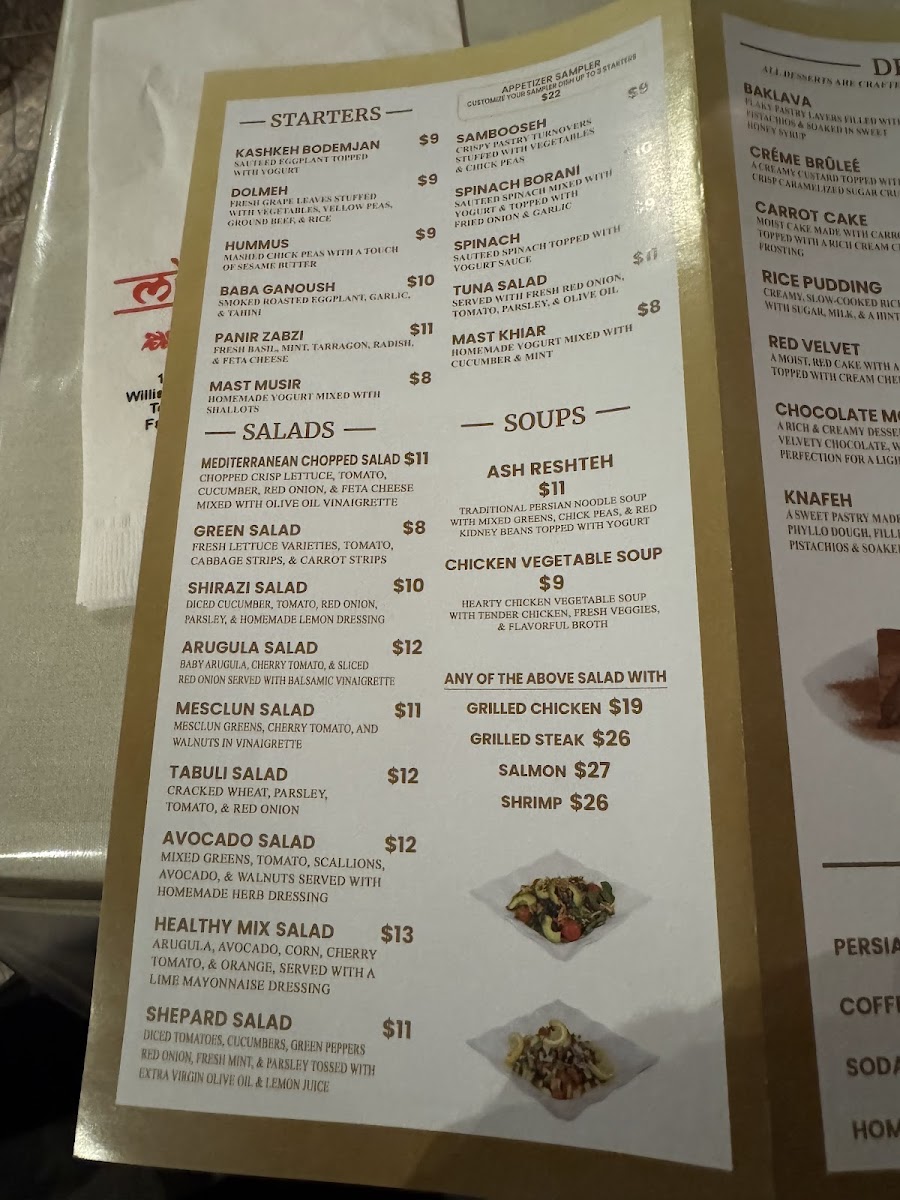 Miraj Healthy Grill Menu - Image 2